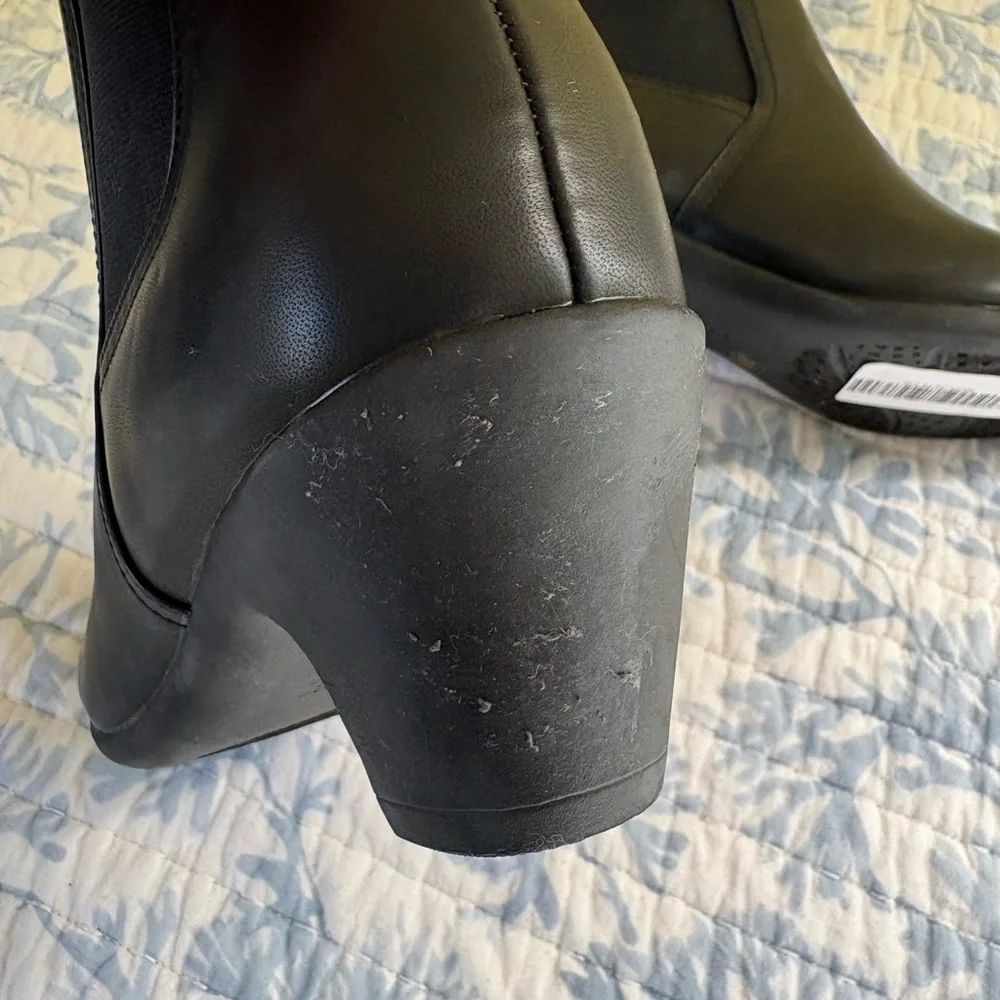 Women’s Easy Spirit Black Ankle Boots Size 7 - Picture 5 of 8